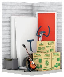 What fits in a 5×5 storage unit